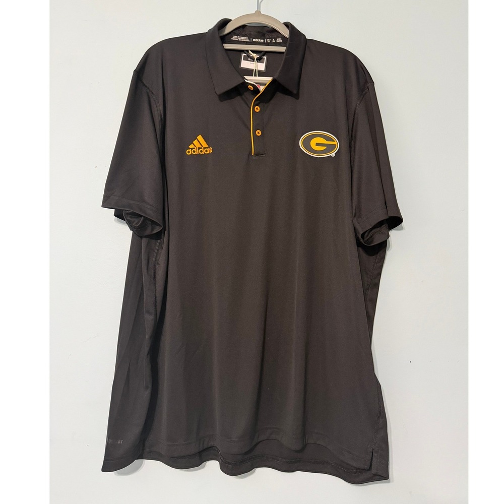 Adidas Grambling State University Tigers Men's 2X Aeroready Polo Shirt 2269